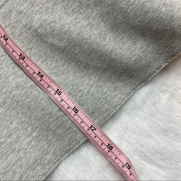 Madewell Light Grey Pleated Scuba Trumpet Mini Skirt - Picture 13 of 14